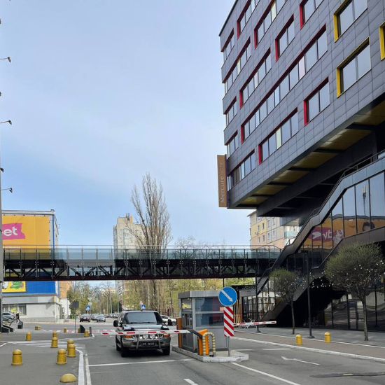 скляне огородження мосту COSMO-2