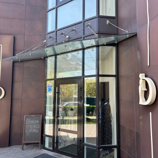 скляні козирки козирки для офісу-4